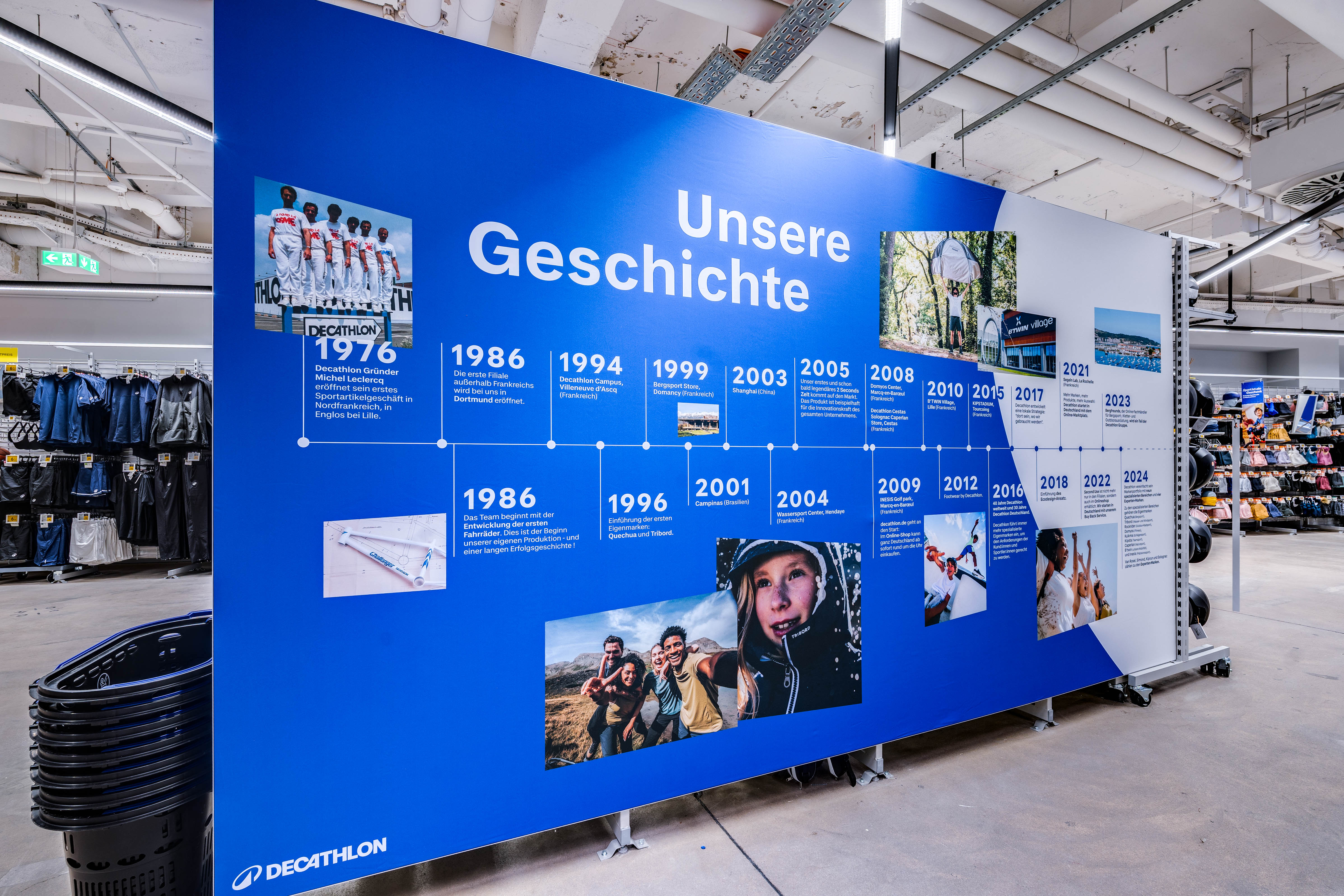 Bilder DECATHLON Nürnberg im WÖHRL