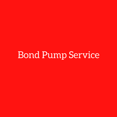 Bond Pump Service Logo