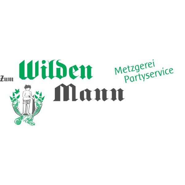 Logo Metzgerei Zum Wilden Mann, Inhaber Rolf Kriegl
