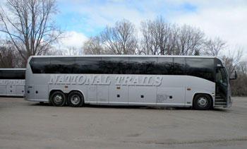 National Trails, Inc. charter bus