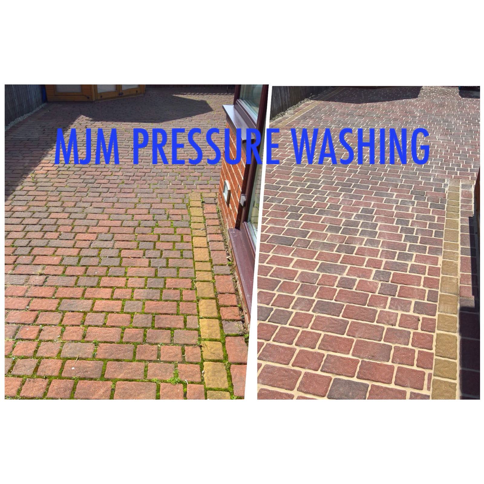 MJM Pressure Washing Est.2016 Logo