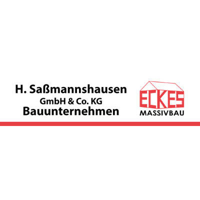 Logo von Heinrich Saßmannshausen GmbH & Co. KG Bauunternehmung / Eckes Massivbau