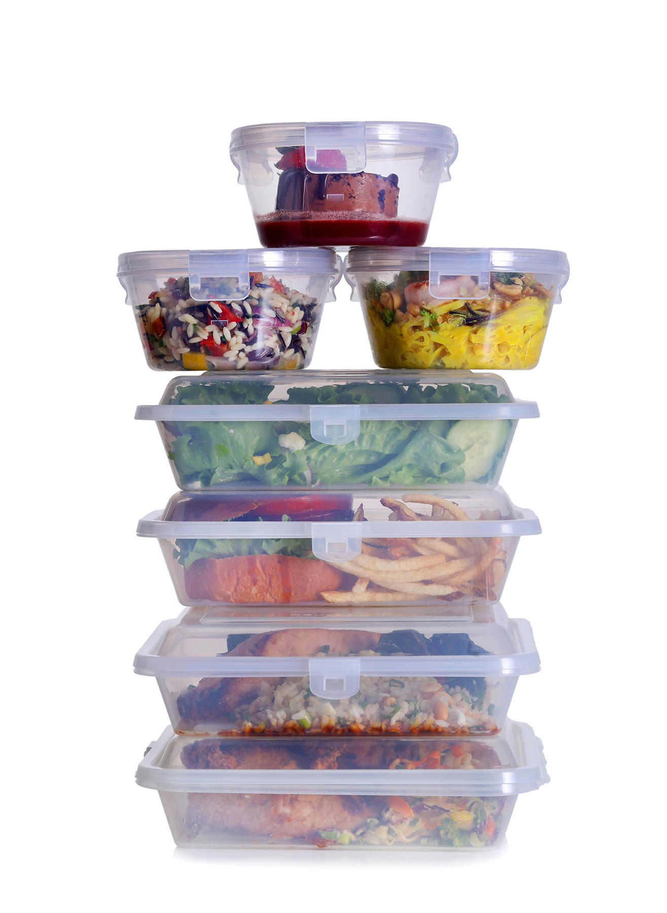 Re:Dish containers pyramid