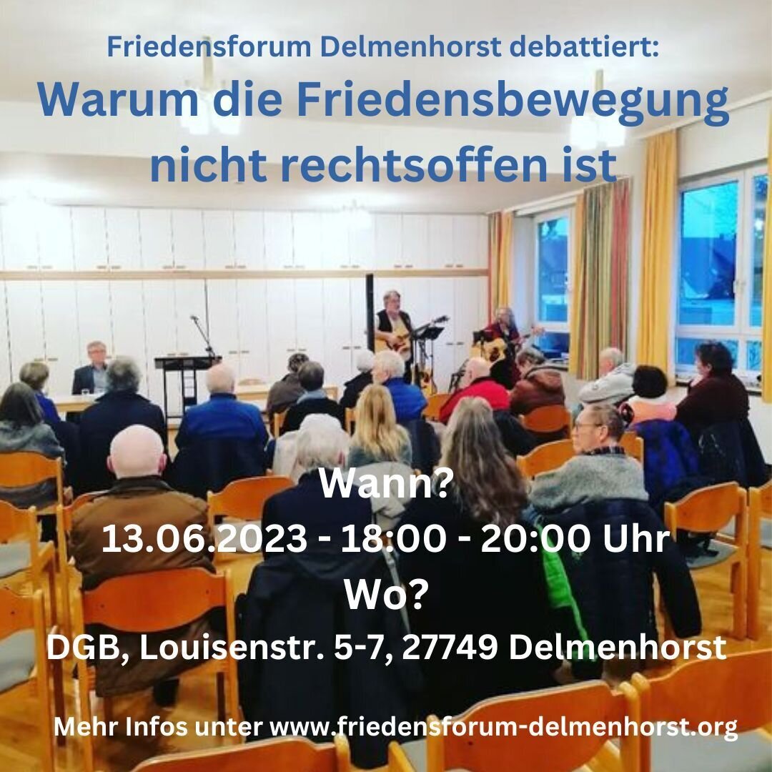 Friedensforum Delmenhorst, Louisenstraße 5 in Delmenhorst