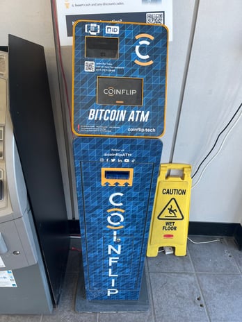 Images CoinFlip Bitcoin ATM - CFSC Currency Exchange Kimball & North Check Cashing and Auto License (Chicago)