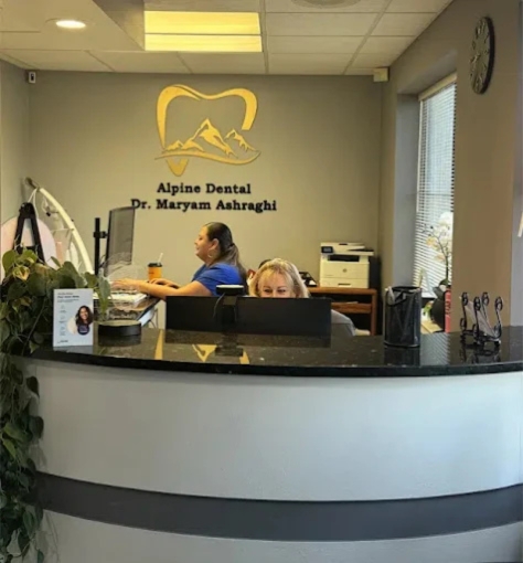 Alpine Dental - Dentist Burke Office Reception