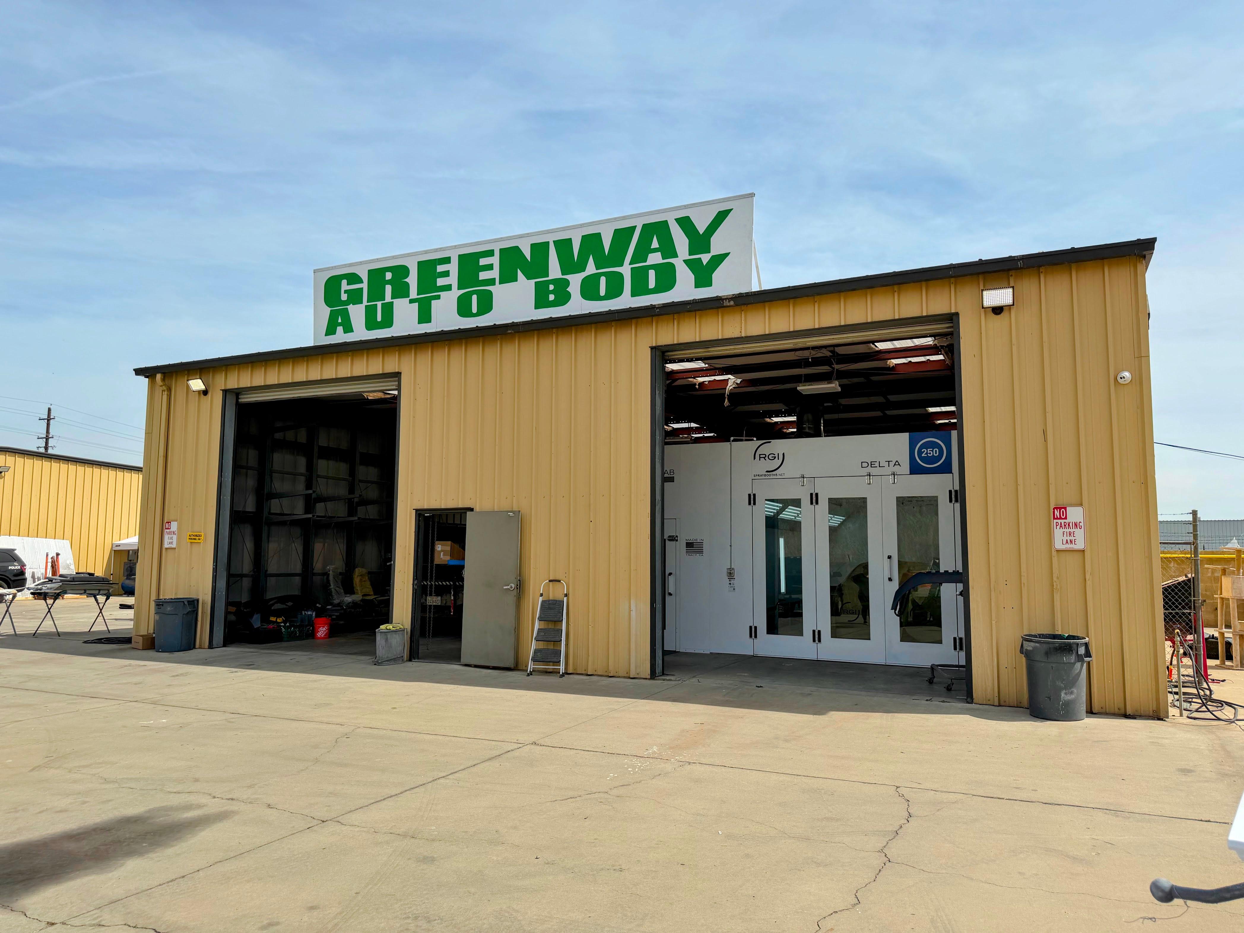 Greenway Auto Body - Paint Shop