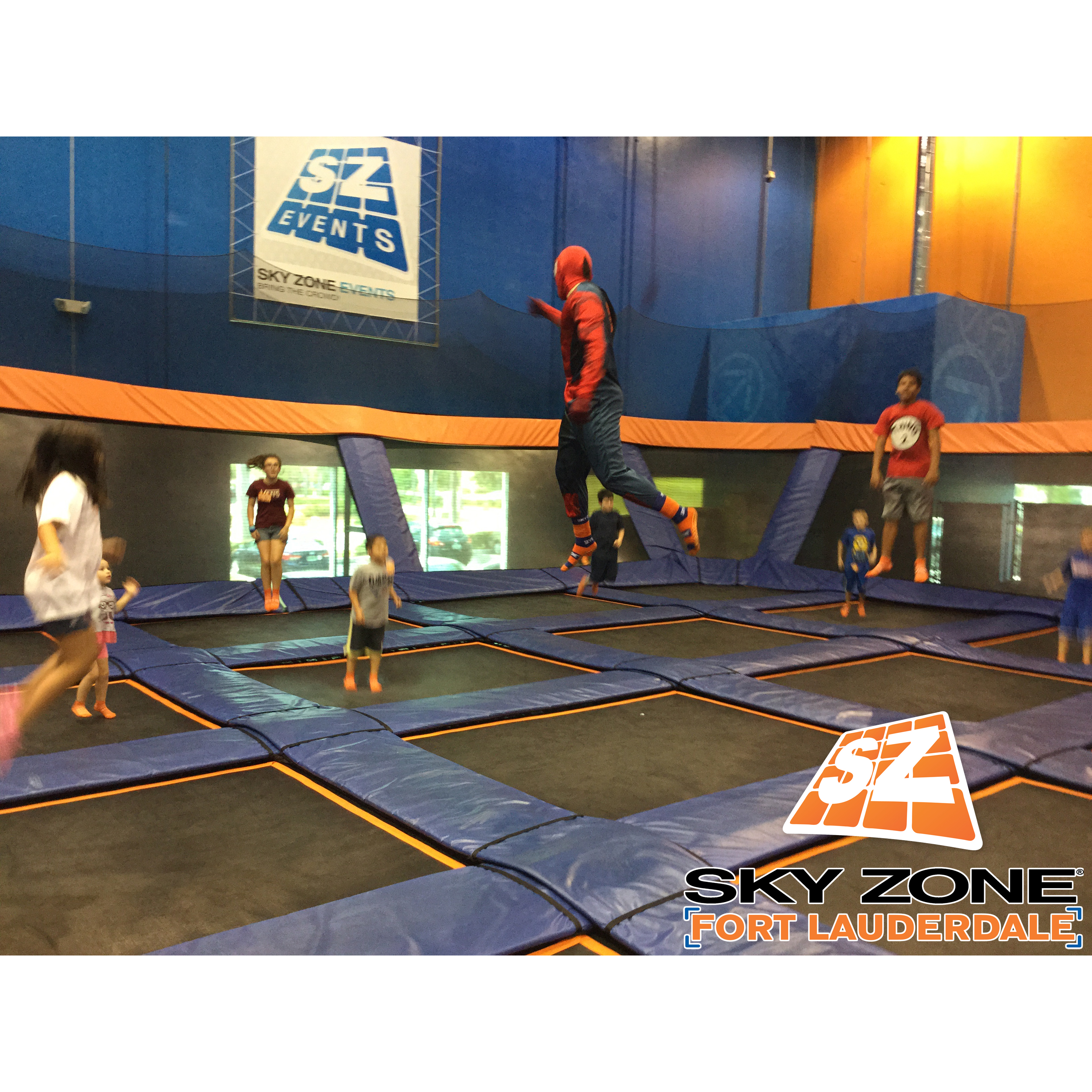 sky zone edina