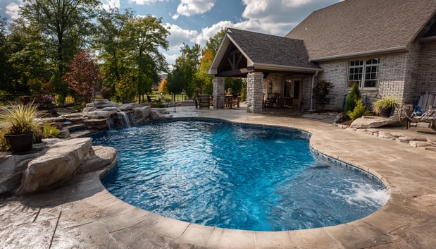 Images Outside Design Custom Pools & Spas