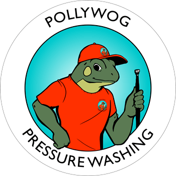 Pollywog Pressure Washing Logo