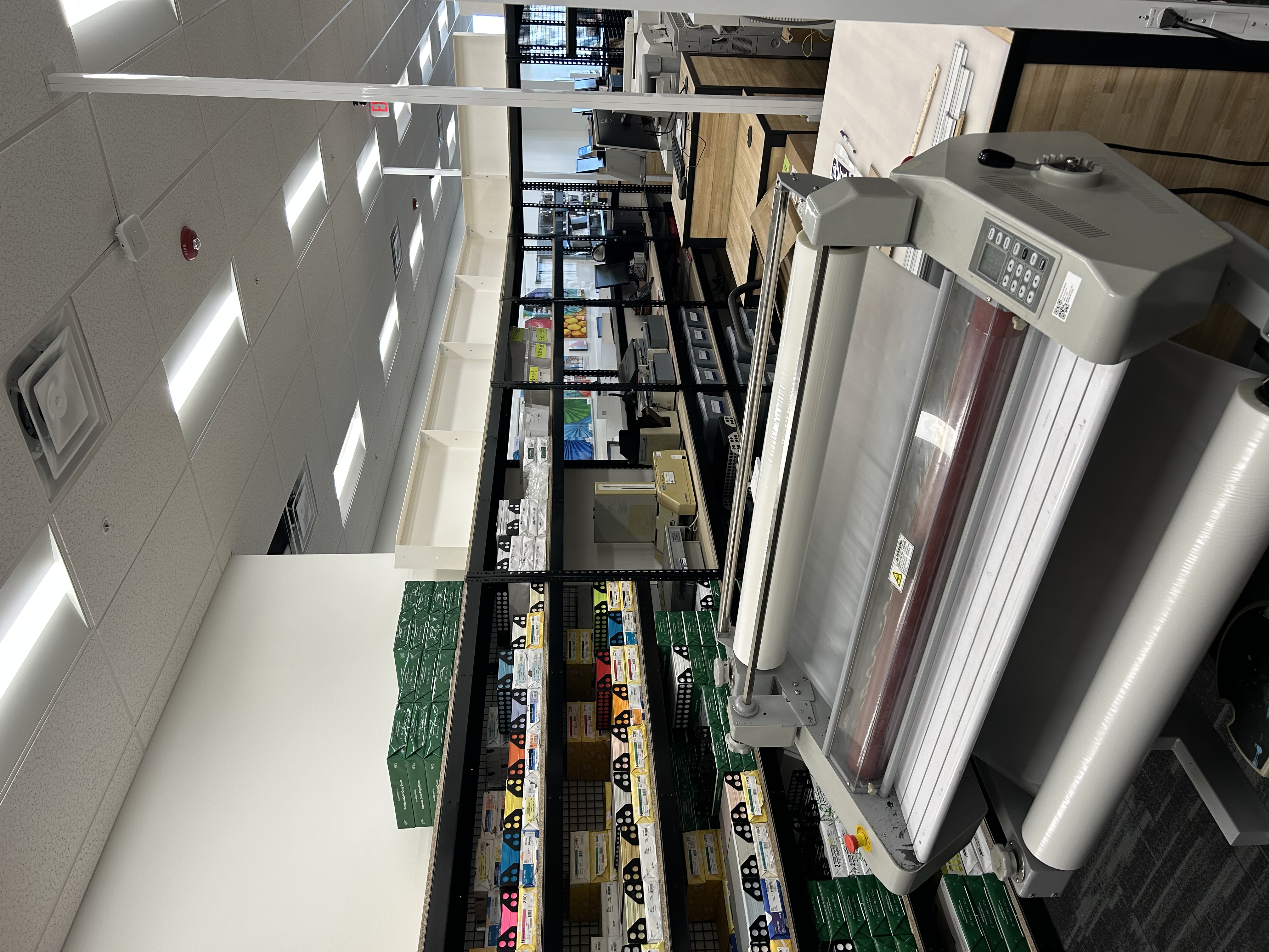 Large format printing and finishing equipment at FedEx Office North Miami FL for banners, posters, and professional print jobs.
