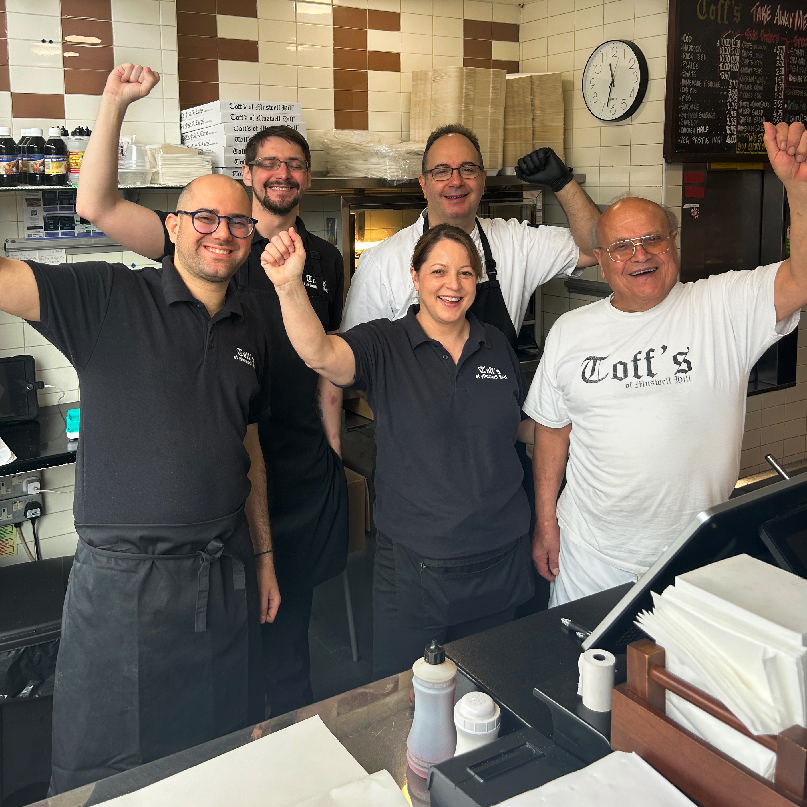Toff's of Muswell Hill team