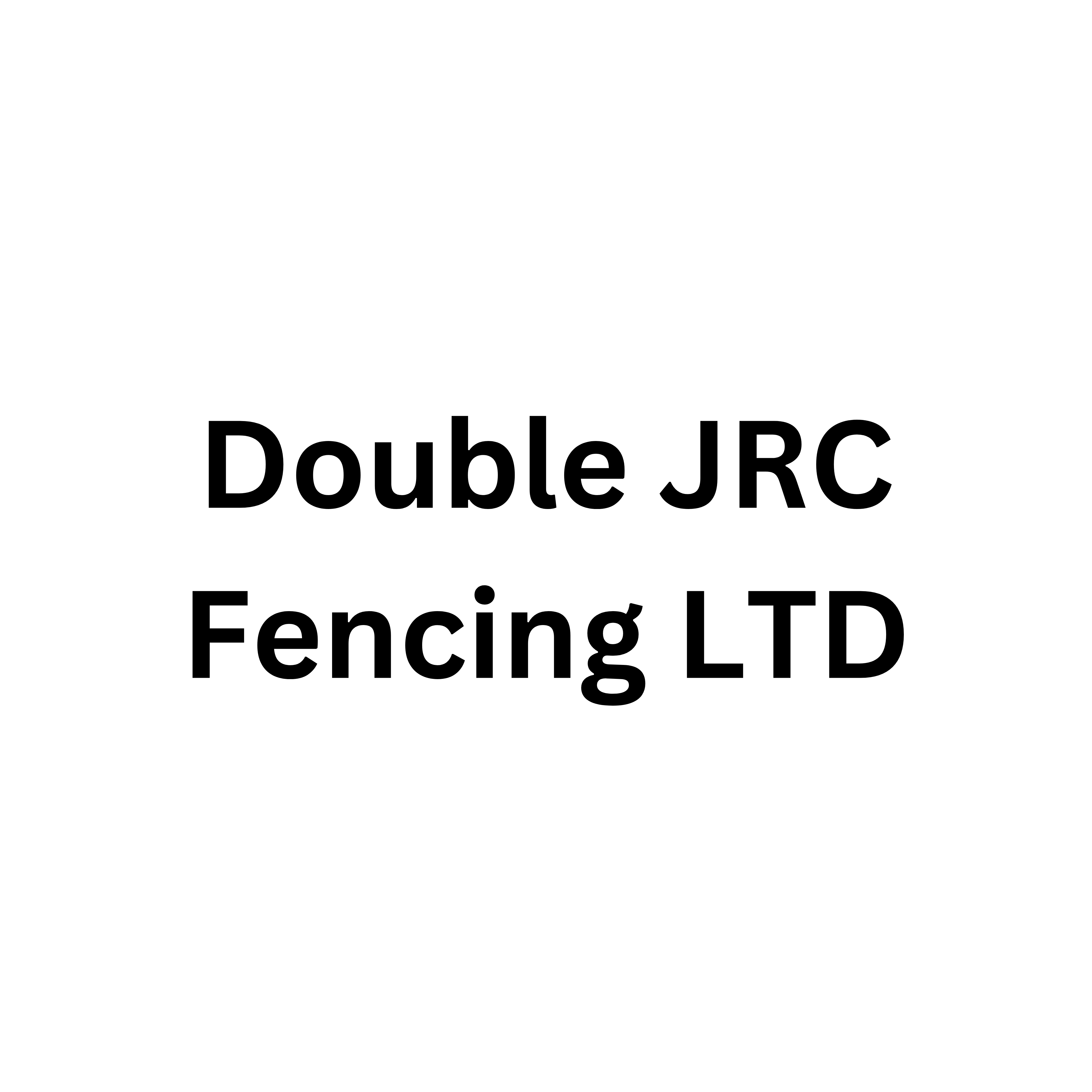 Double J R C Fencing Contracting