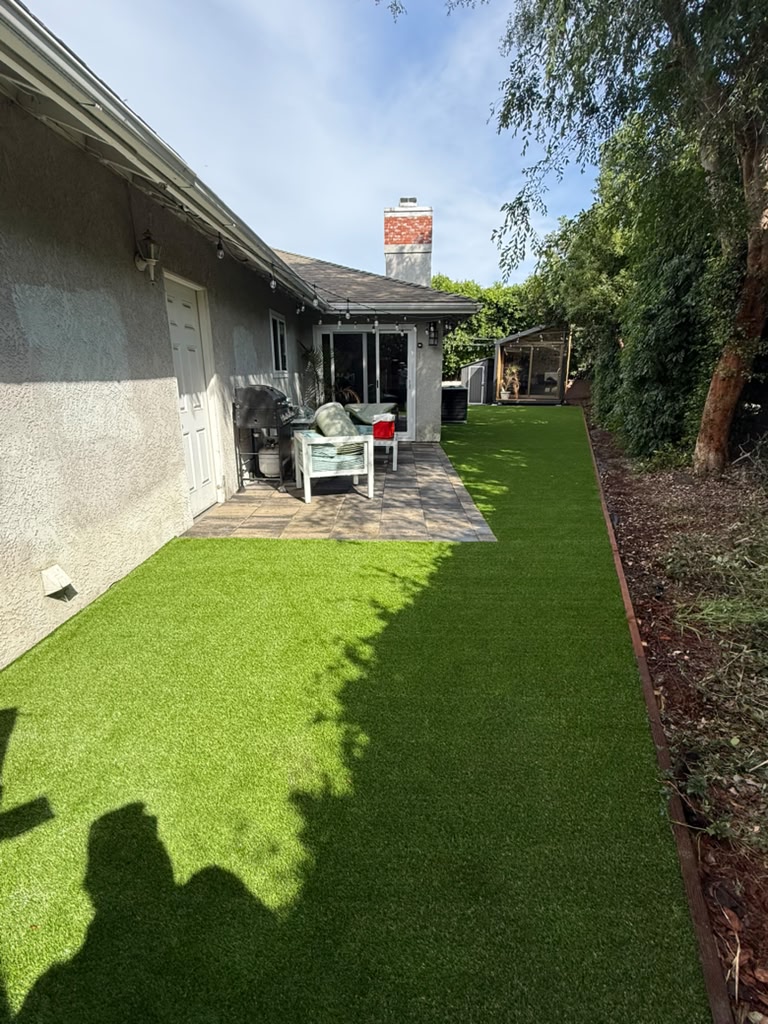 Hyperion Synthetic Turf and Landscaping - After synthetic turf installation