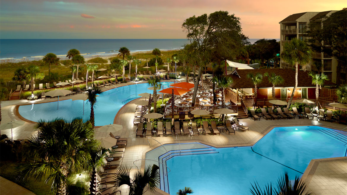 Oceanfront pools - Omni Hilton Head Oceanfront Resort