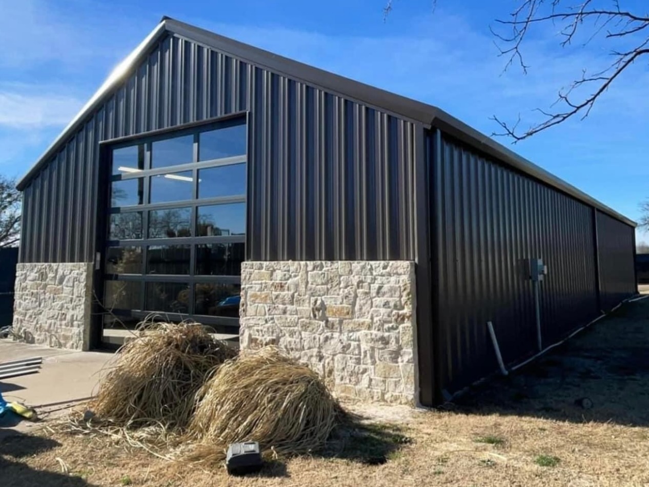 Texas Metal Experts is a family-owned custom metal building contractor in Burleson, TX, serving North and Central Texas.