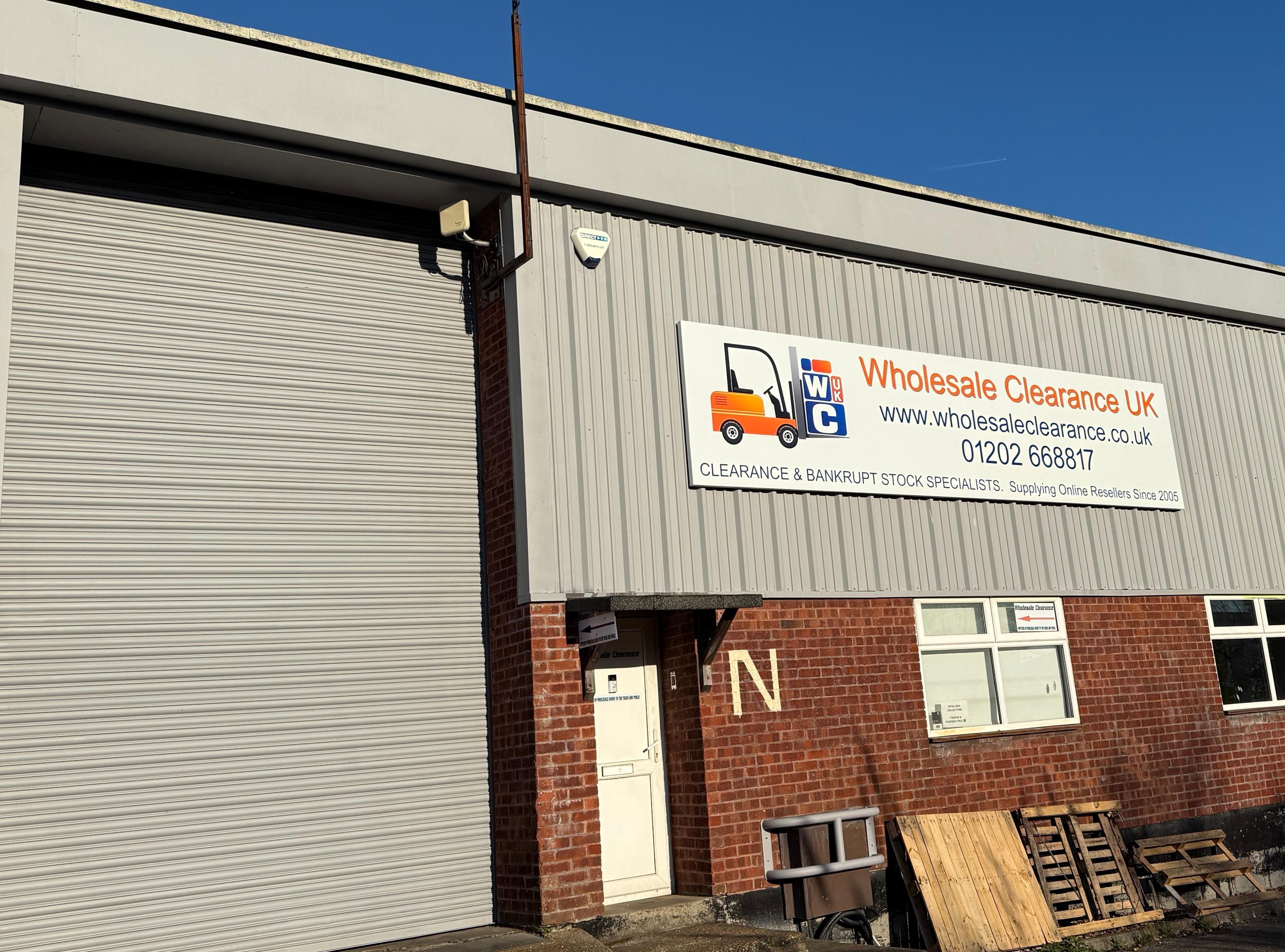 Wholesale Clearance UK enterance