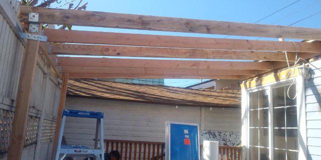 MENDOZA'S CONSTRUCTIONS- patio roof