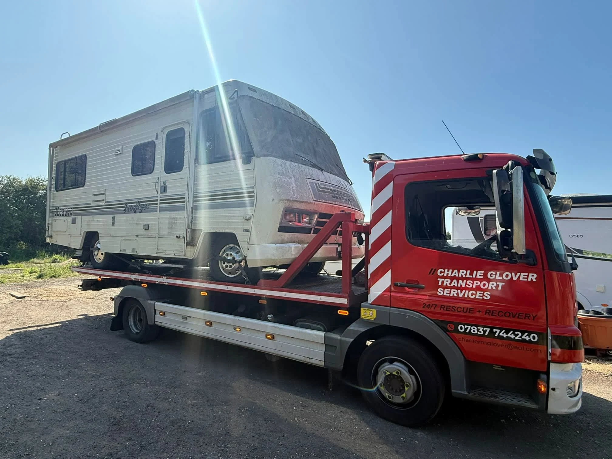Images Charlie Glover Transport Services