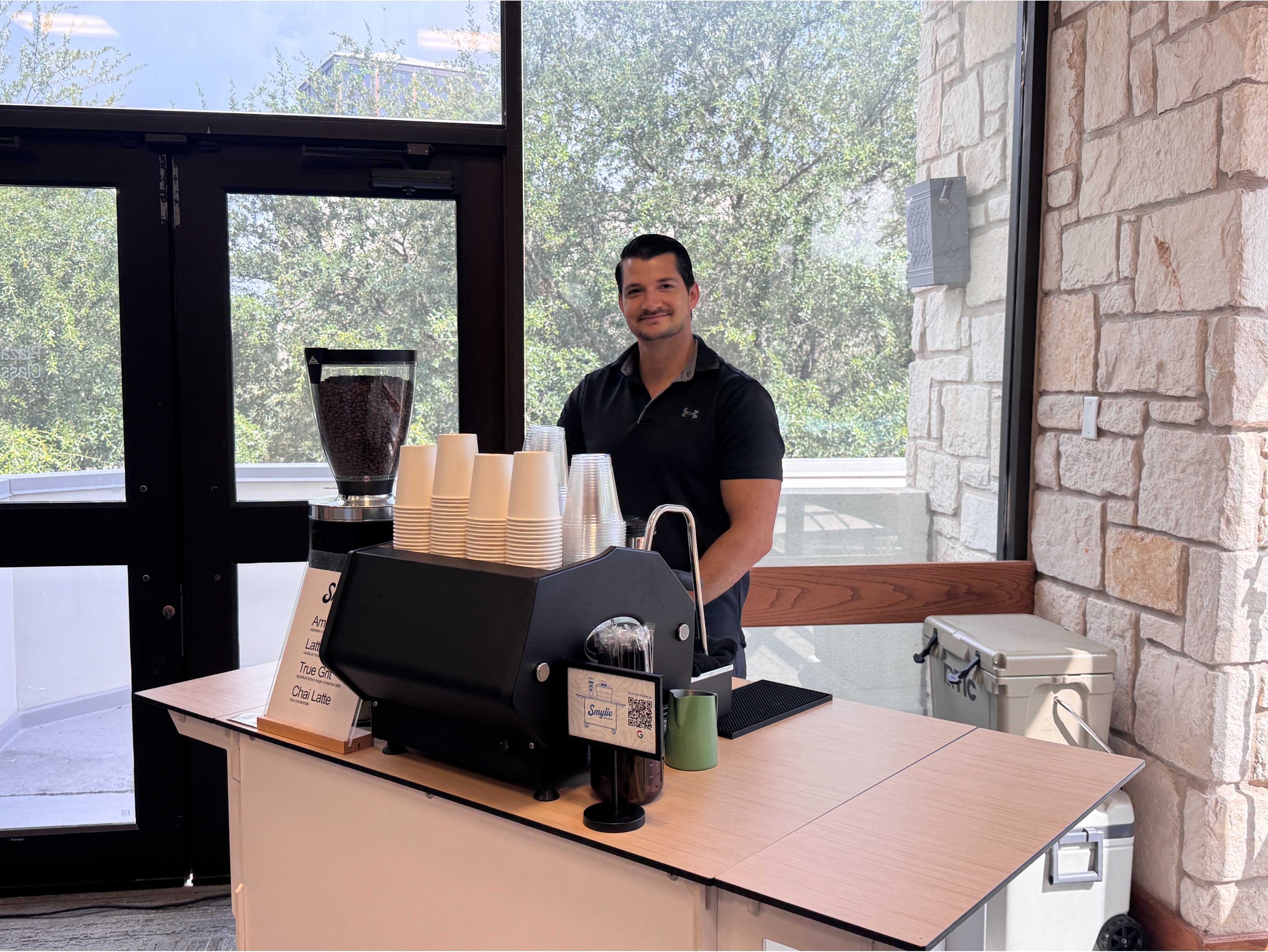 Austin TX Smylie coffee catering 