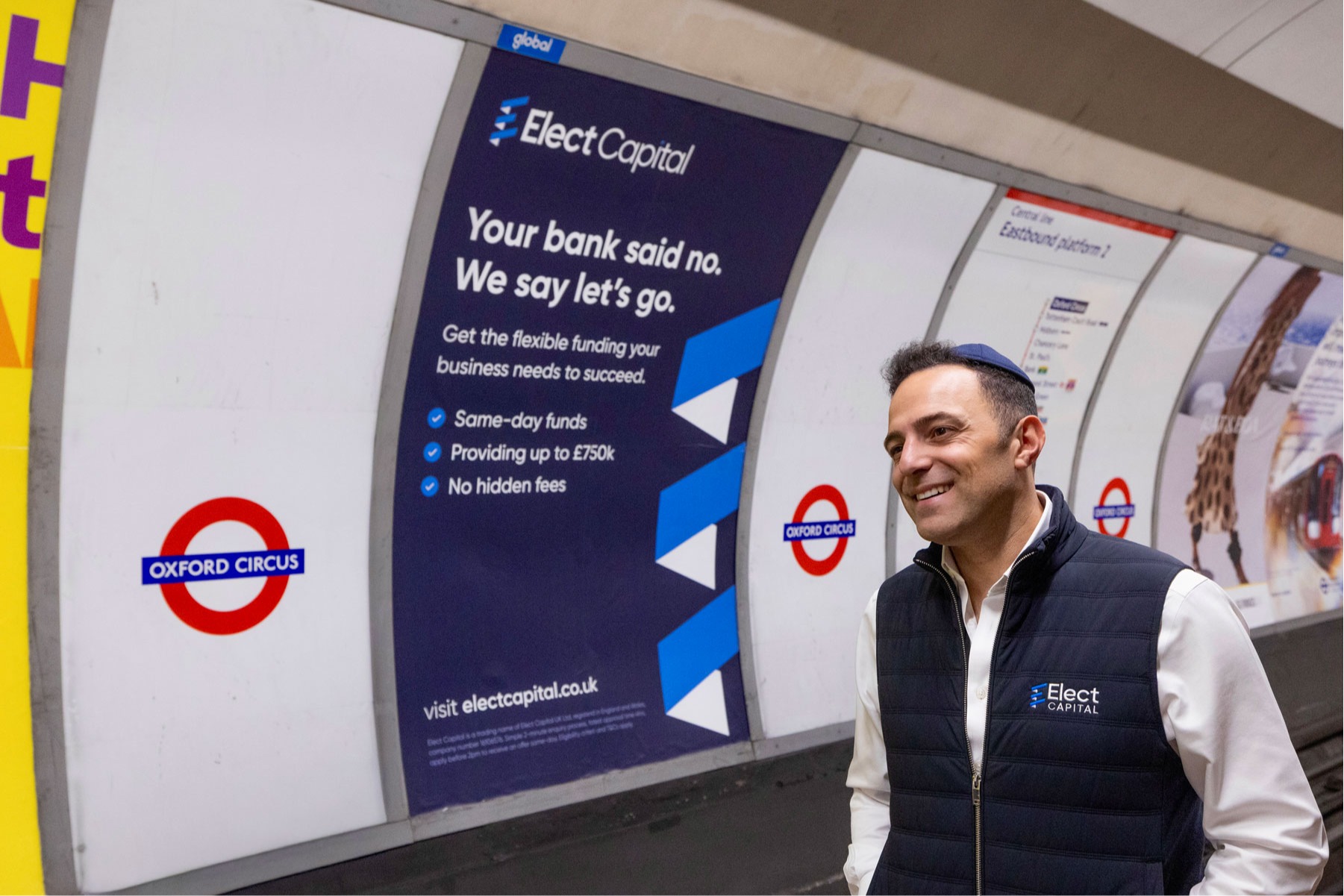 Check out our ad in the London tube!