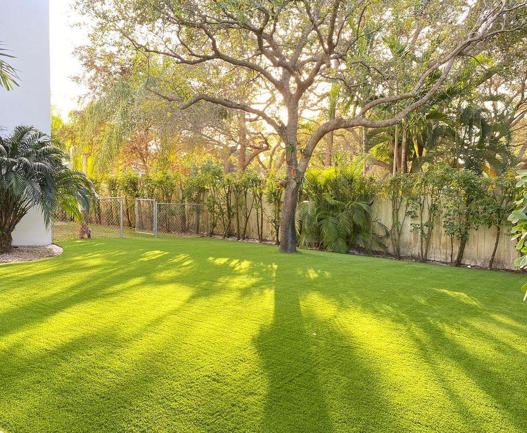 Artificial grass lawn Insallation Coral gables