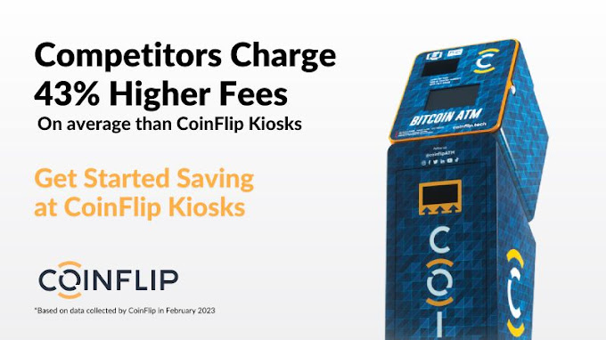 A CoinFlip Bitcoin ATM with display screen, QR camera reader and cash intake slot against a white ba CoinFlip Bitcoin ATM Gatineau (773)800-0106