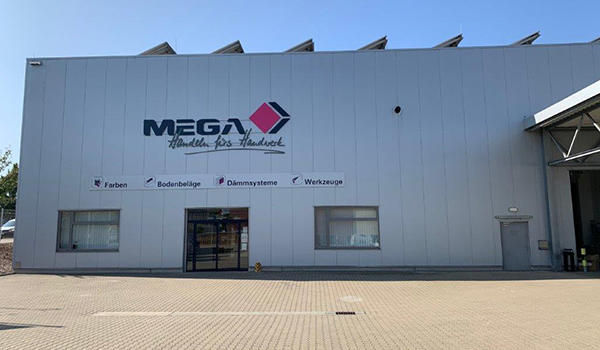 Standortbild MEGA eG Kassel, Großhandel für Maler, Bodenleger und Stuckateure