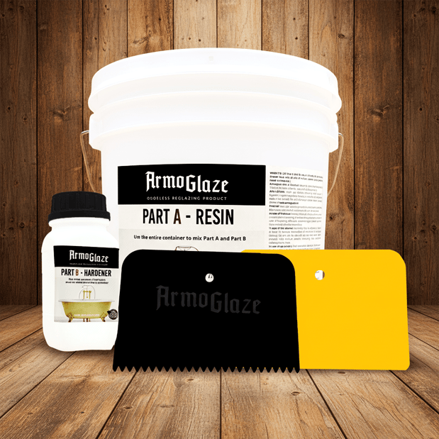 Images armoglaze odorless reglazing product