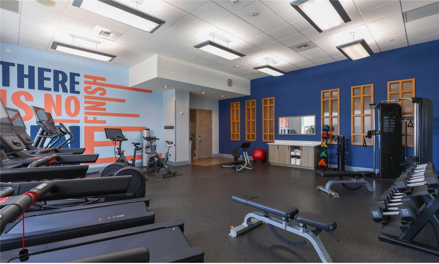 Health club  fitness center  gym 