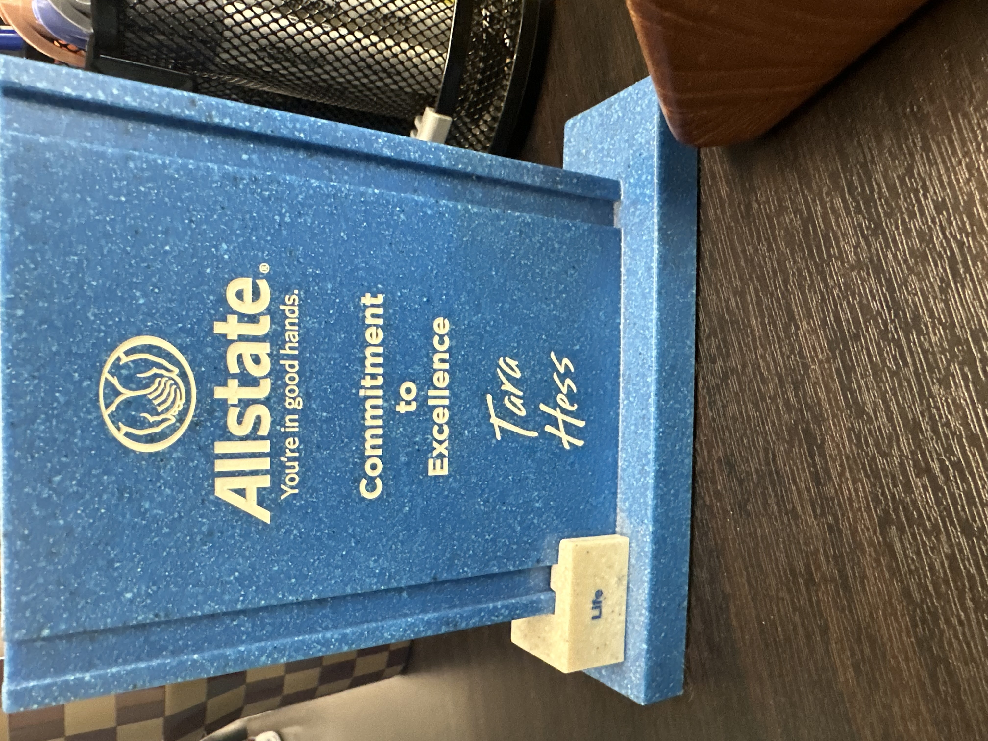 Excellence award recognition for Tara