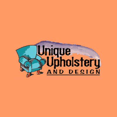 Unique Upholstery And Design Logo