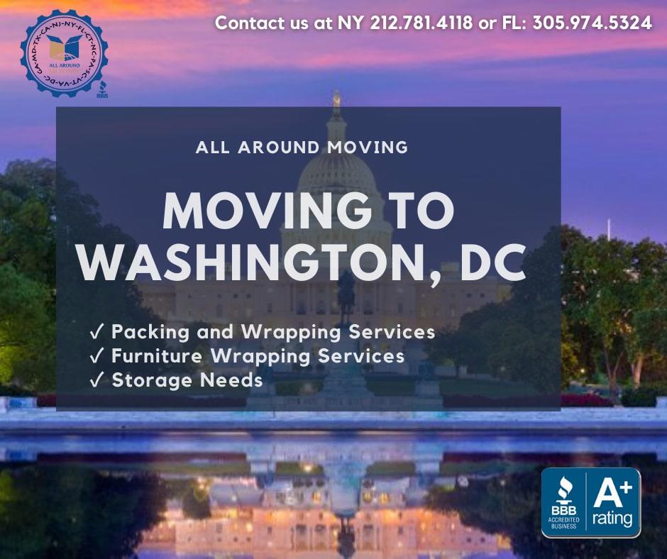 Moving to or from Washington DC