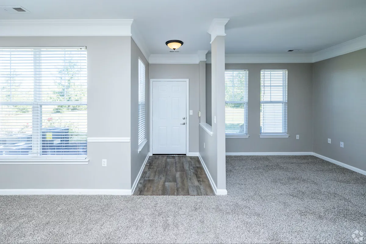 apartment entrance in living room at The Marlowe 