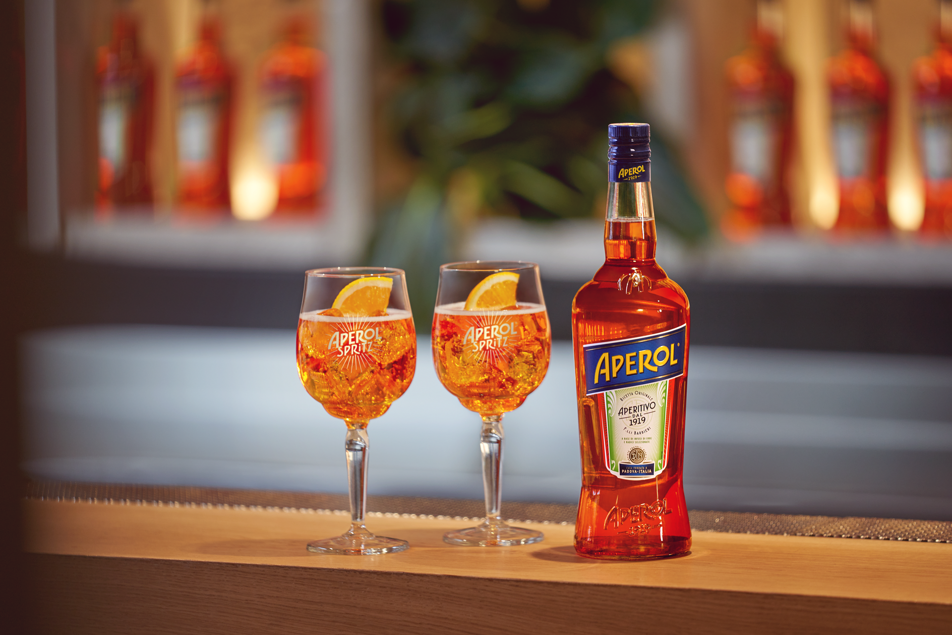Aperol Spritz terrace Mánes Praha
