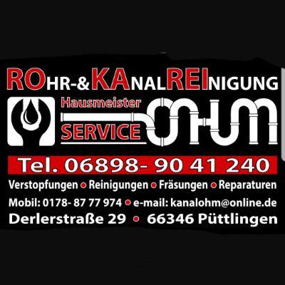 Logo Rohr und Kanalreinigung Ohm