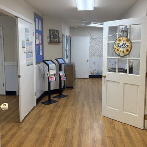 Front entrance of Childcare Network School #186 daycare and preschool in Bryant, AR
