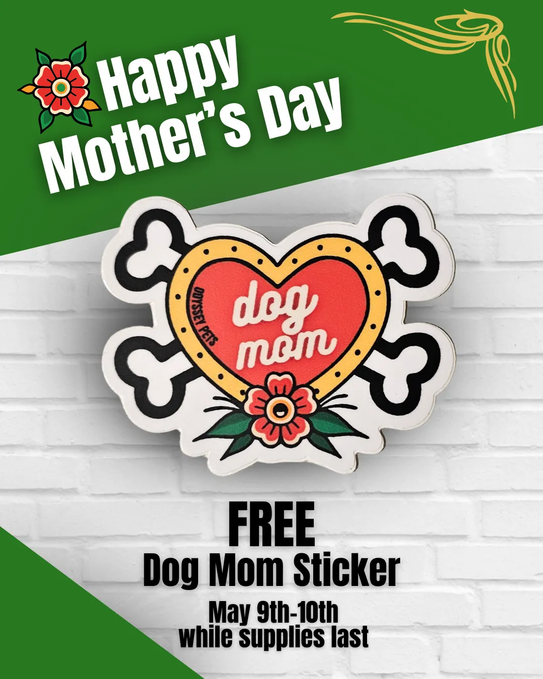 Image of Local Pet Event Dog Mom Sticker Giveaway Nearby