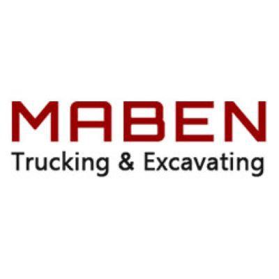 Maben Trucking & Excavating Logo