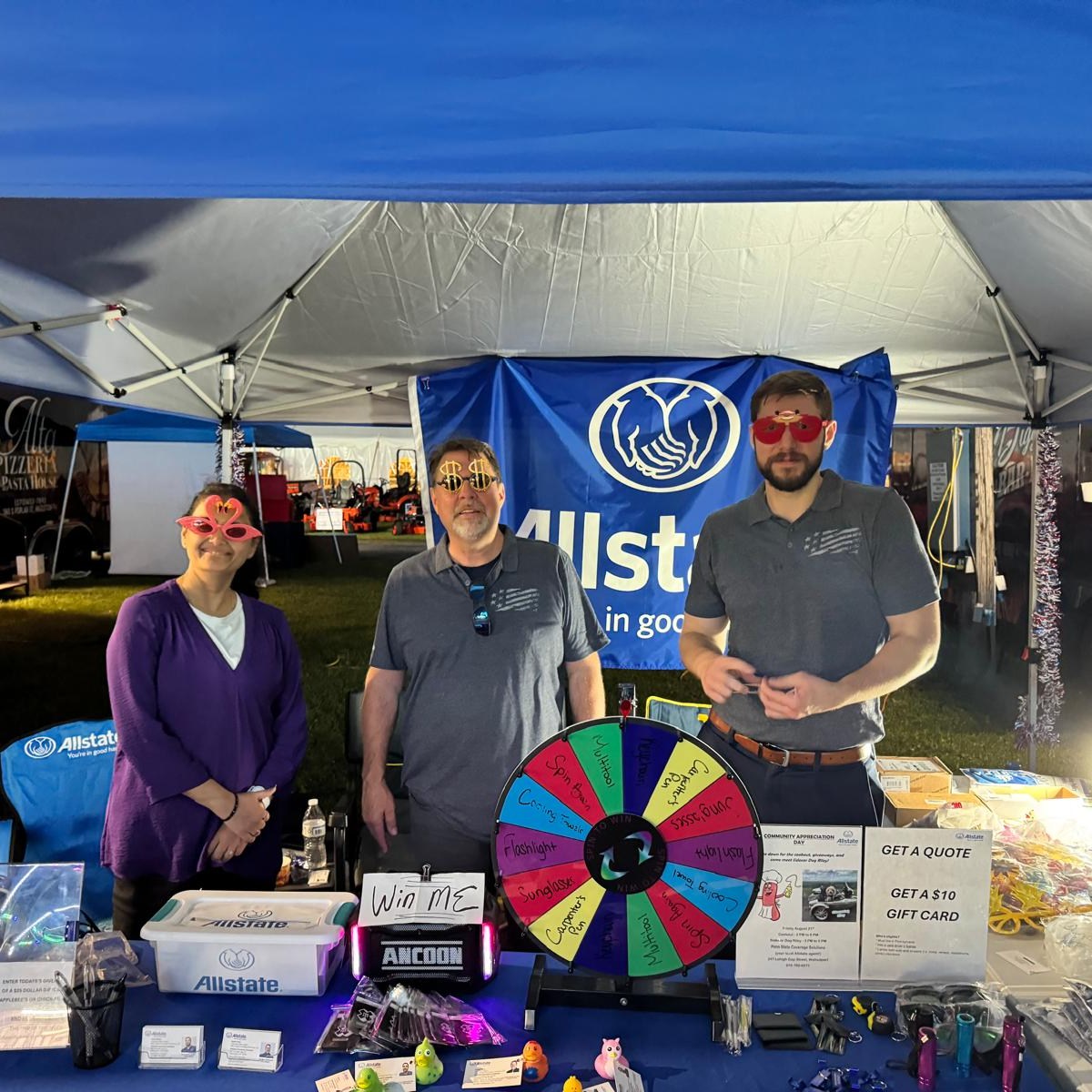Allstate Team at Carbon County Fair