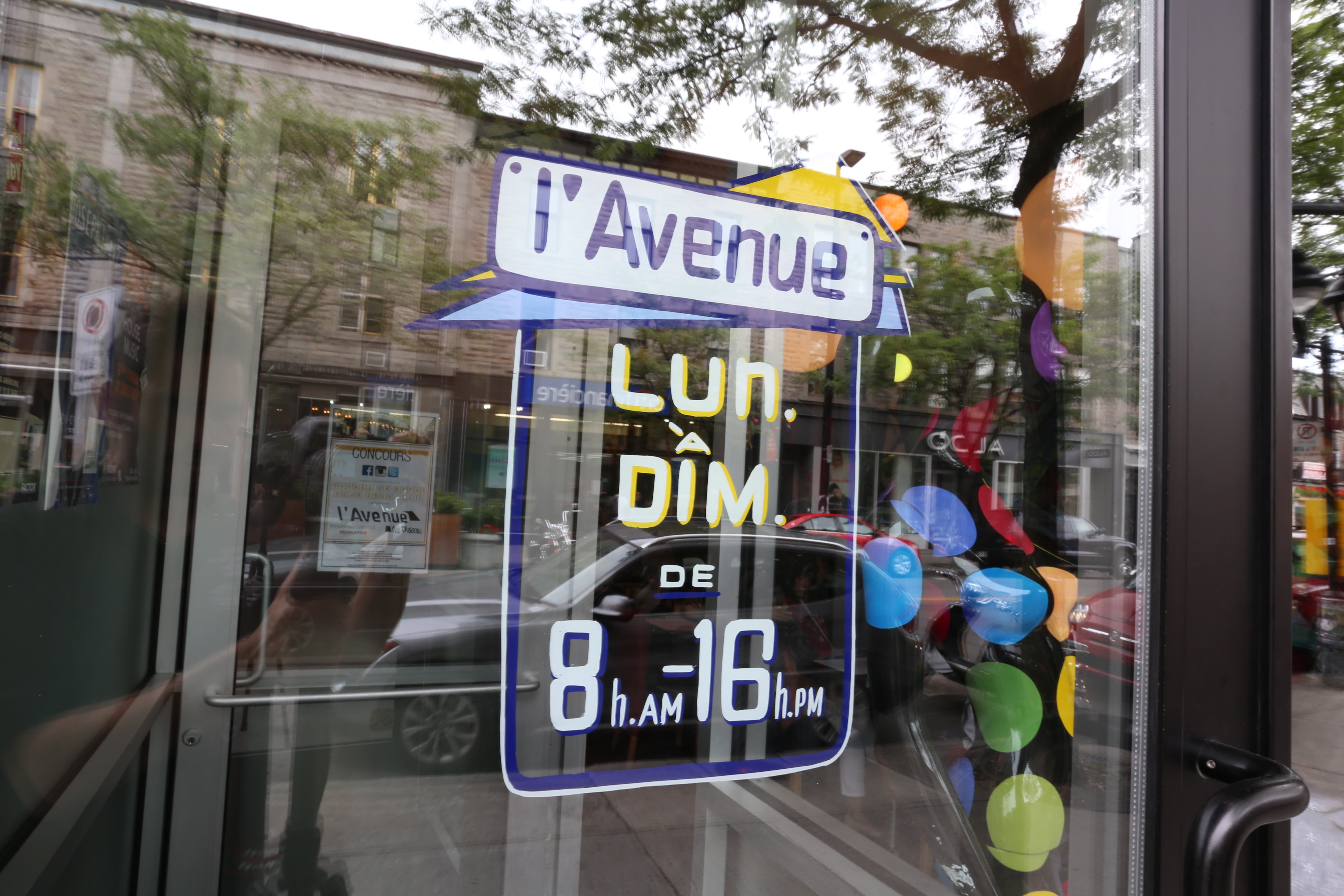 Restaurant L'Avenue Mont-Royal