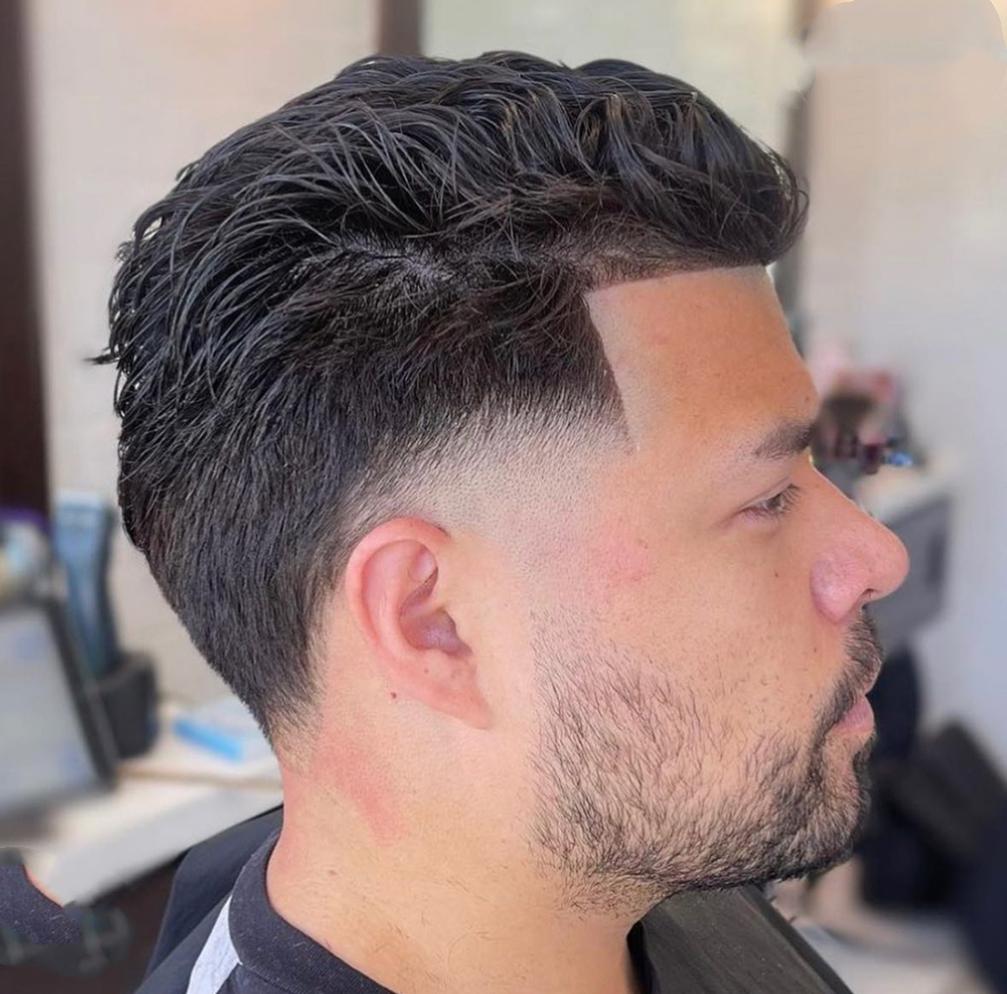 Low Skin Fade Taper Haircut