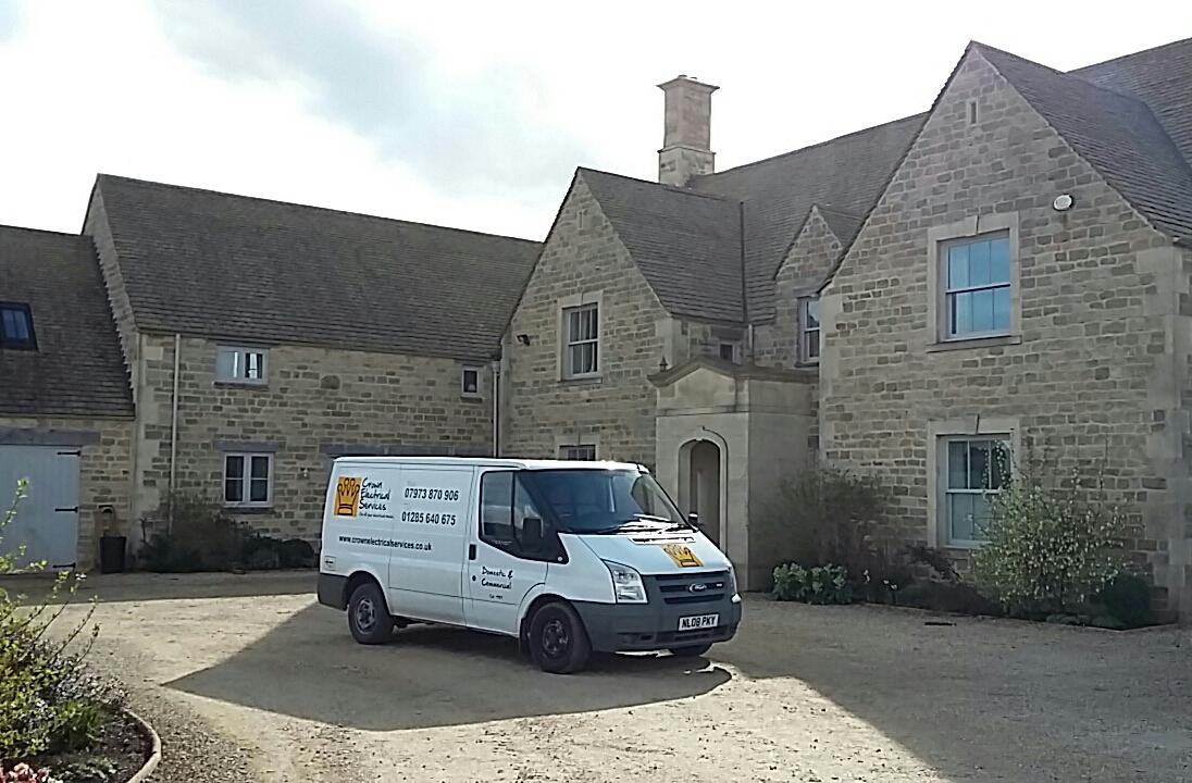 Crown Electrical Services Cirencester 01285 640675