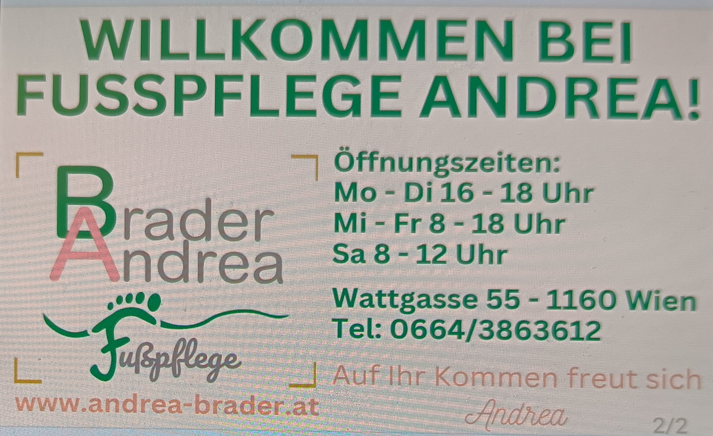 Bild 1 von Fußpflege Andrea Brader