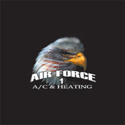 Air Force 1 A/C & Heating Logo