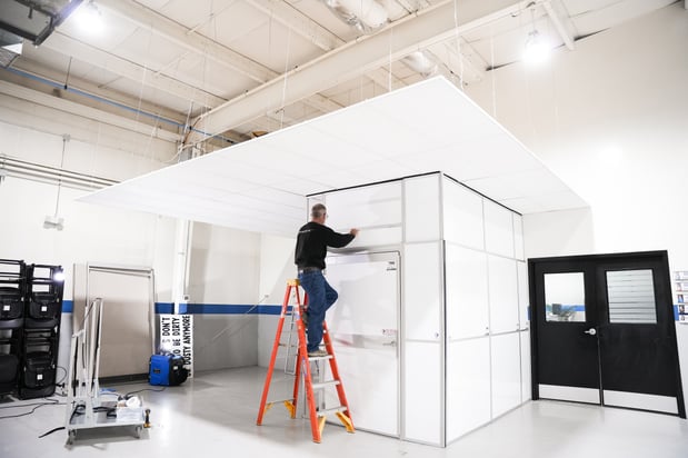 Images Temporary Wall Systems Baton Rouge - Lafayette
