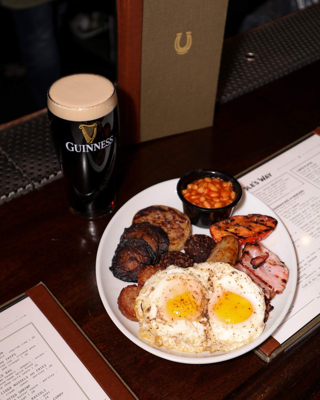 Full Irish Breakfast at O'Toole's Way.