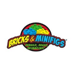 Bricks & Minifigs South Jordan Logo