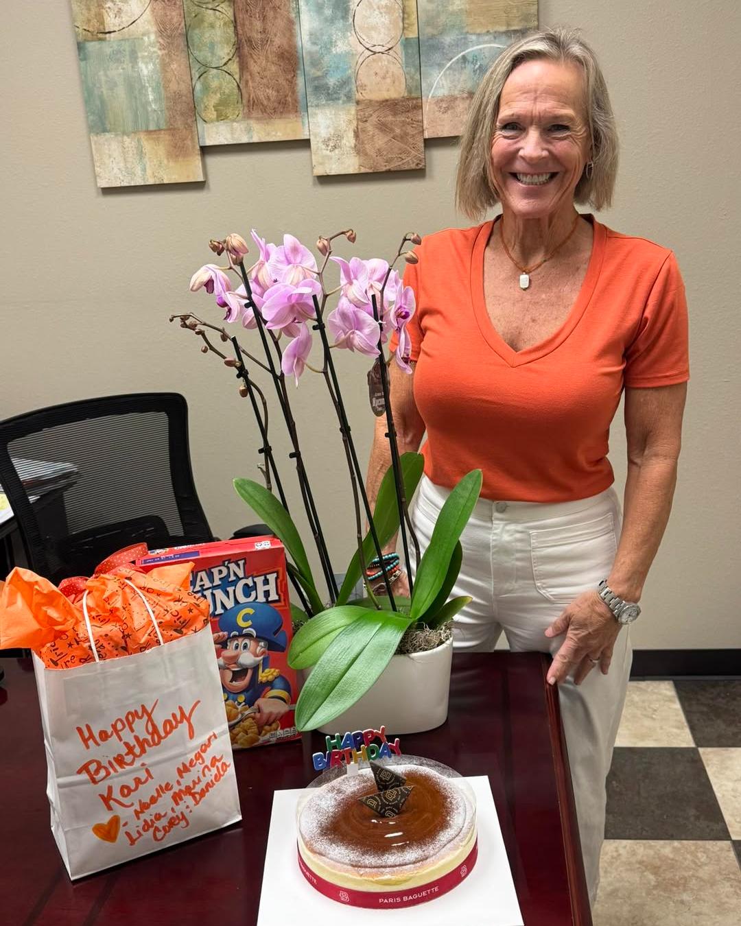 Happy Birthday, Kari! Wishing you a wonderful day filled with happiness and lots of reasons to smile! We’re so thankful to have you on our team!