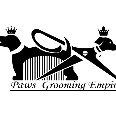 Paws Grooming Empire Logo
